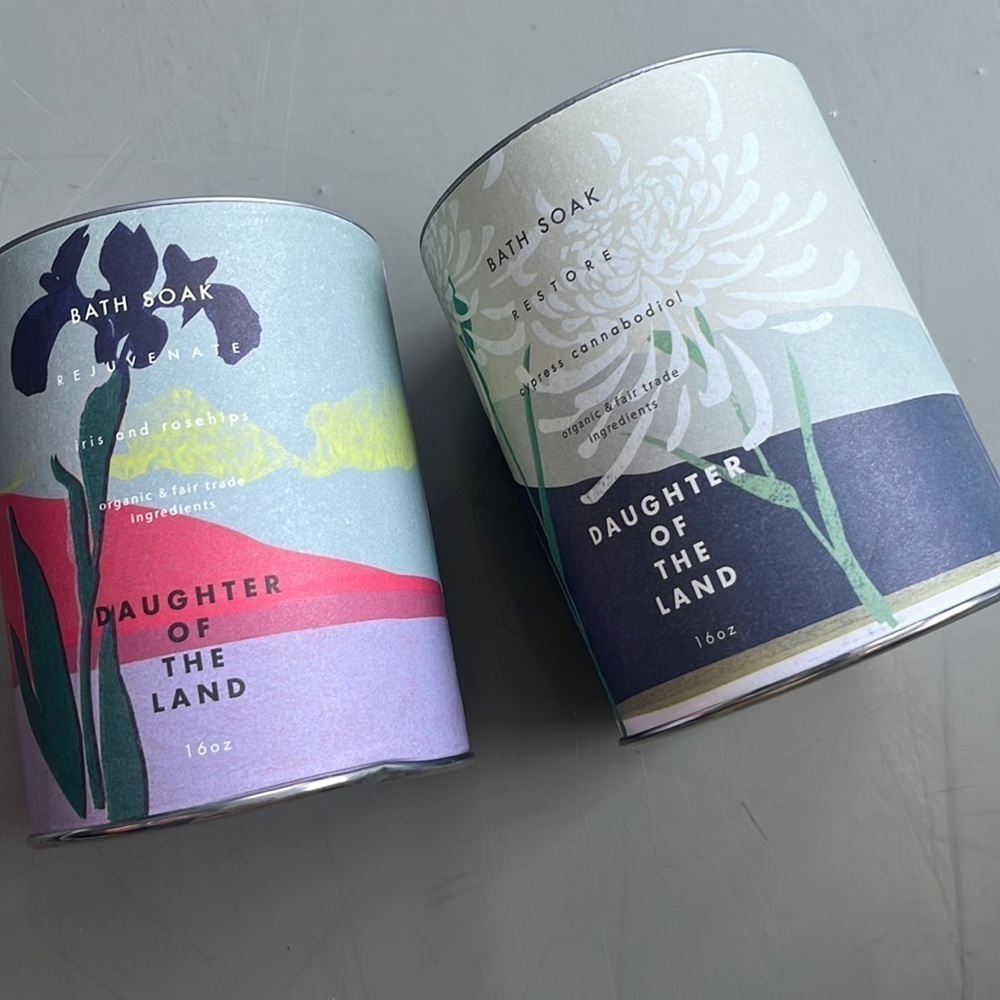 Lot of 2 Daughter of the Land Bath Soak